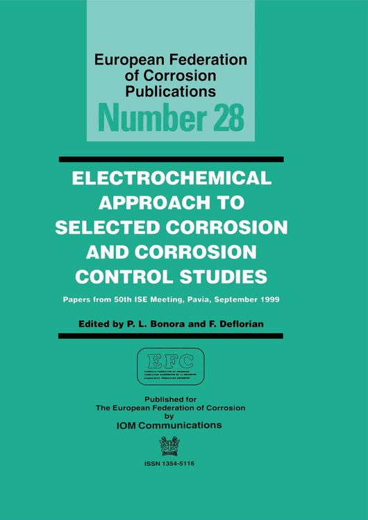 Produktbild: Electrochemical Approach to Selected Corrosion and Corrosion Control Studies (EFC 28)