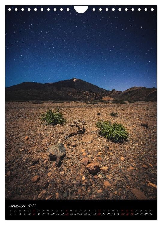 Produktbild: Teneriffa Eine Rundreise (Wandkalender 2026 DIN A4 hoch), CALVENDO Monatskalender