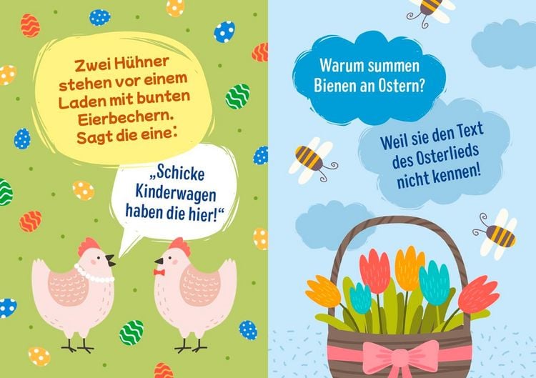 Produktbild: Die lustigsten Osterwitze f&uuml;r Kinder