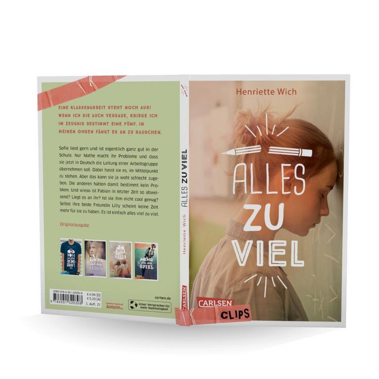 Produktbild: Carlsen Clips: Alles zu viel