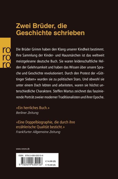 Produktbild: Die Br&uuml;der Grimm
