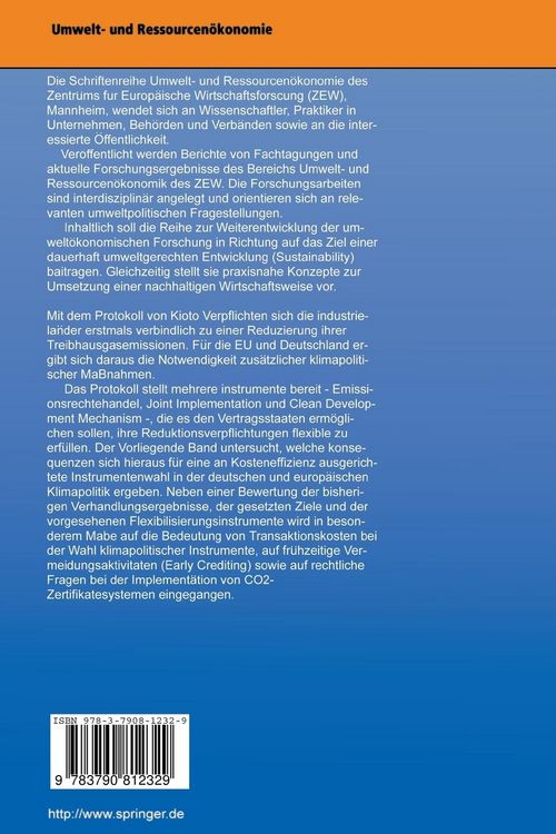 Produktbild: Emissionsrechtehandel - eine neue Perspektive f&uuml;r die deutsche Klimapolitik nach Kioto