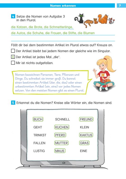 Produktbild: Die Deutsch-Helden Grammatik 3. Klasse
