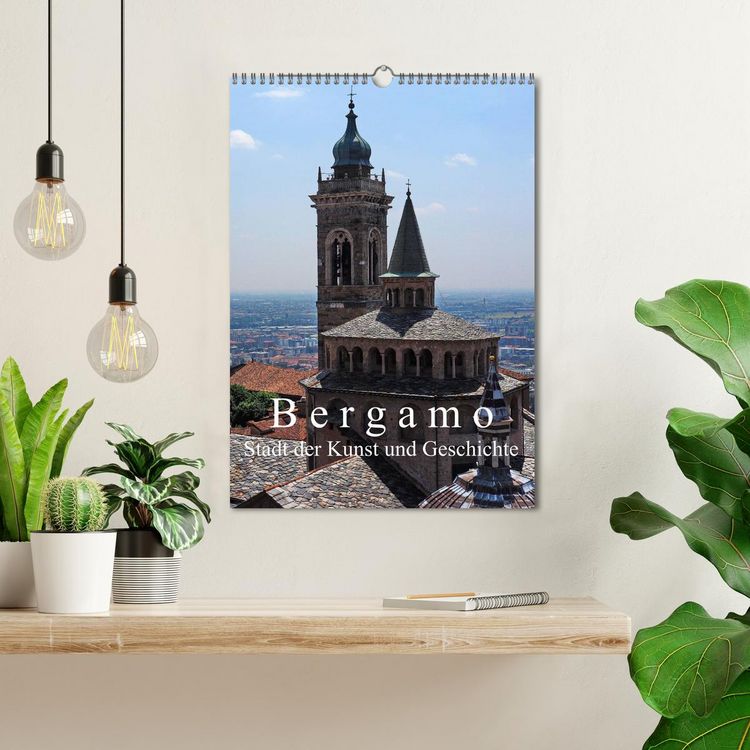 Produktbild: Bergamo (Wandkalender 2026 DIN A3 hoch), CALVENDO Monatskalender