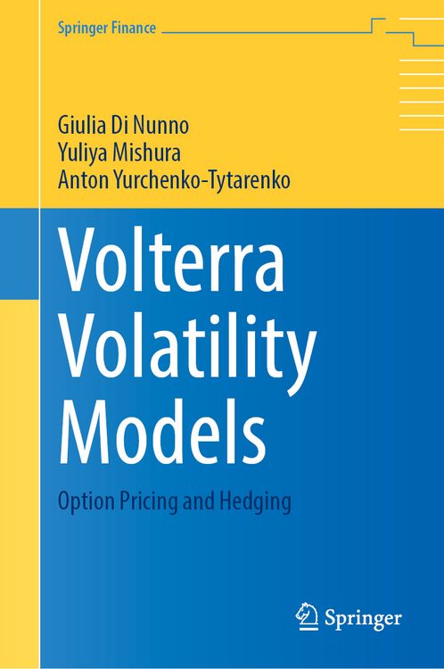 Produktbild: Volterra Volatility Models