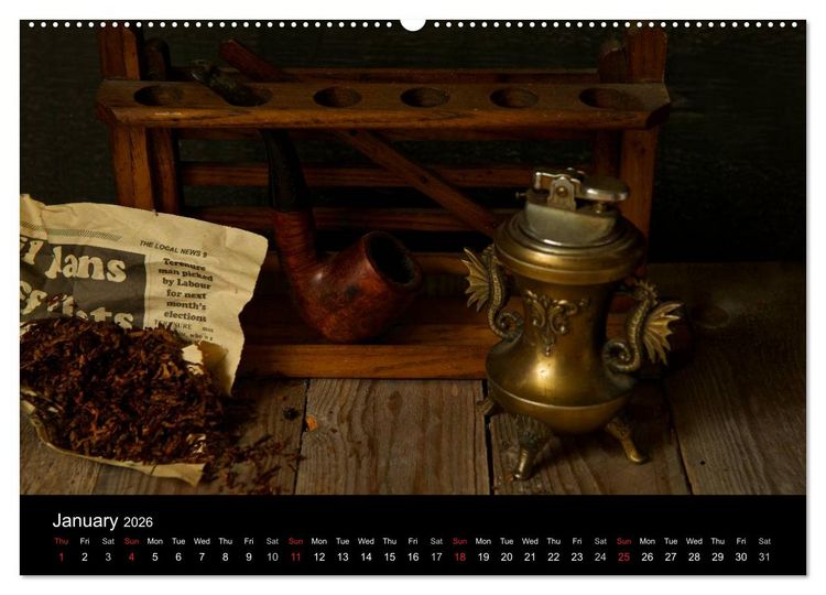 Produktbild: Pipes (High Quality Premium Wall Calendar 2026 DIN A2 landscape),CALVENDO 12 Month Wall Calendar