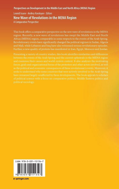 Produktbild: New Wave of Revolutions in the MENA Region