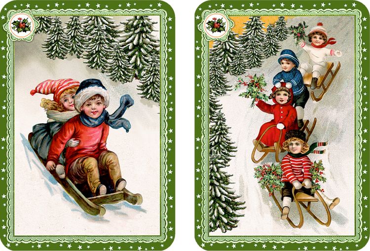 Produktbild: Coppenrath Verlag - Schwarzer Peter - Nostalg.Kartenspiel, Adventsschachtelspiel