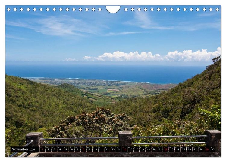 Produktbild: Mauritius - Trauminsel im Indischen Ozean (Wandkalender 2026 DIN A4 quer), CALVENDO Monatskalender