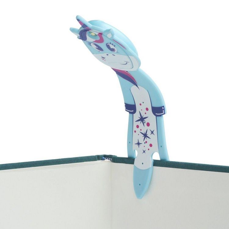 Produktbild: Flexilight Pals Leselicht Einhorn Blau &ndash; 2-in-1 LED-Leselicht