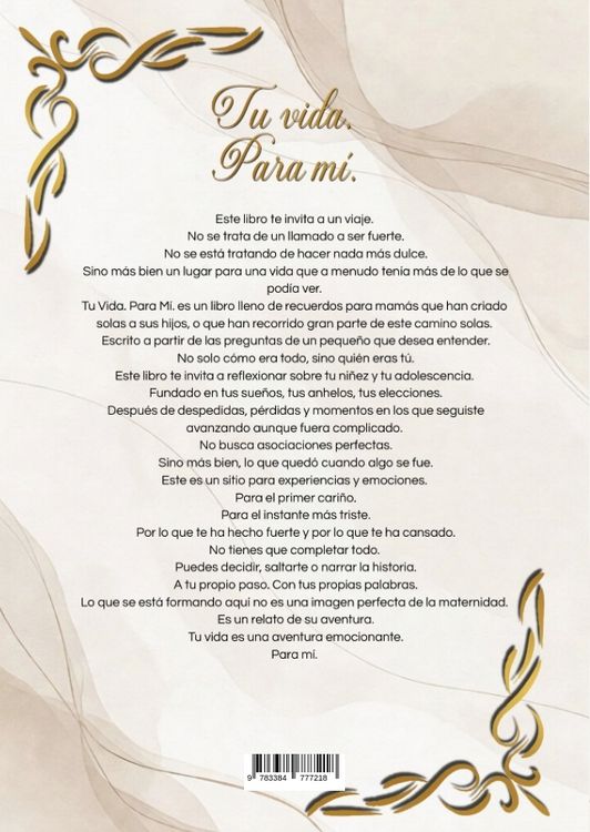 Produktbild: Tu vida. Para m&iacute;.