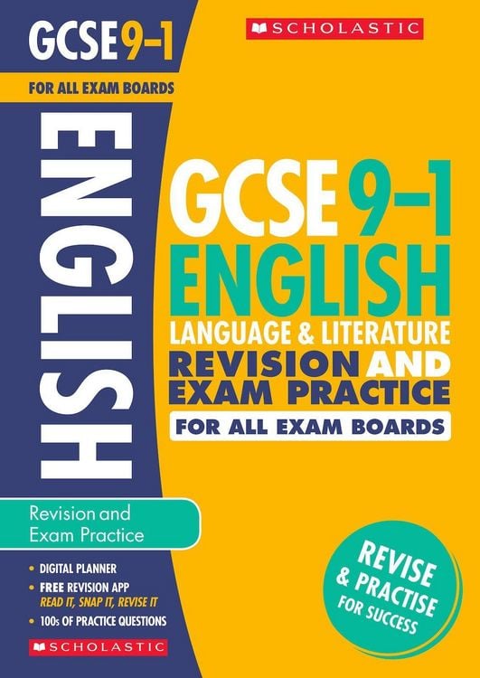 Produktbild: English Language and Literature Revision and Exam Practice Book for All Boards