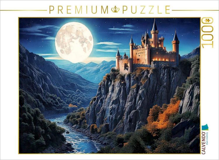 Produktbild: CALVENDO Puzzle Dunkelfelstal | 1000 Teile Lege-Gr&ouml;&szlig;e 64x48cm Foto-Puzzle f&uuml;r gl&uuml;ckliche Stunden