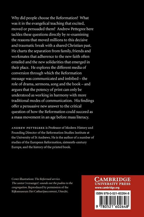Reformation and the Culture of Persuasion