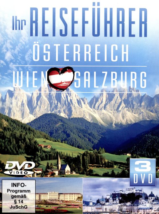Produktbild: Ihr Reisef&uuml;hrer - &Ouml;sterreich: Wien/Salzburg [3 DVDs]