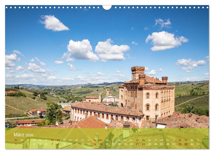 Produktbild: Barolo und Barbaresco (Wandkalender 2026 DIN A3 quer), CALVENDO Monatskalender