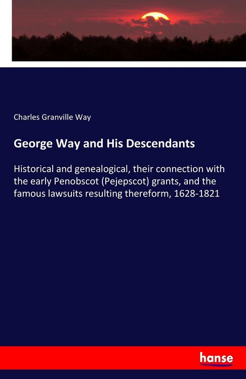 Produktbild: George Way and His Descendants