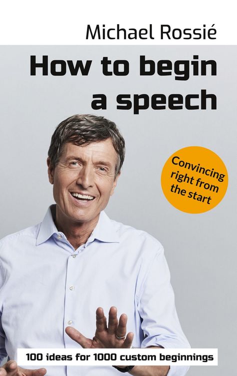 Produktbild: How to begin a speech