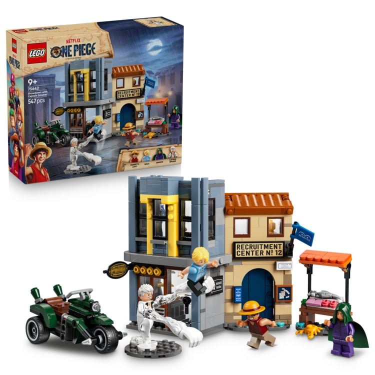Produktbild: LEGO ONE PIECE 75642 Showdown mit Kapit&auml;n Smoker, Spielzeug ab 9 Jahren