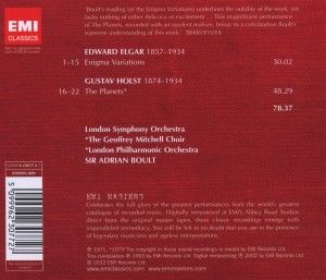 Produktbild: The Planets/Enigma Variations