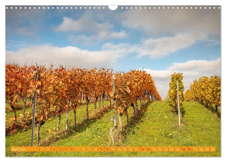 Produktbild: Indian Summer in Baden-W&uuml;rttemberg (Wandkalender 2026 DIN A3 quer), CALVENDO Monatskalender