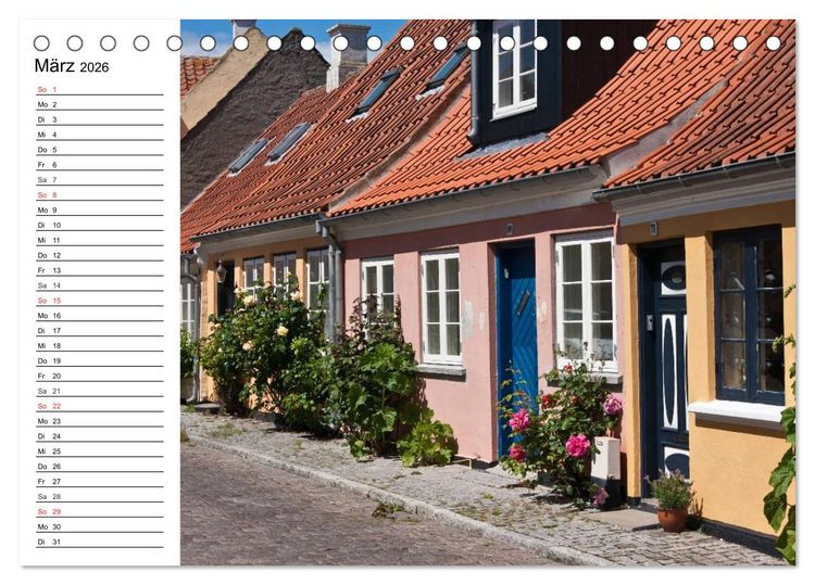 Produktbild: Insel &AElig;r&oslash; - Perle der D&auml;nischen S&uuml;dsee (Tischkalender 2026 DIN A5 quer), CALVENDO Monatskalender
