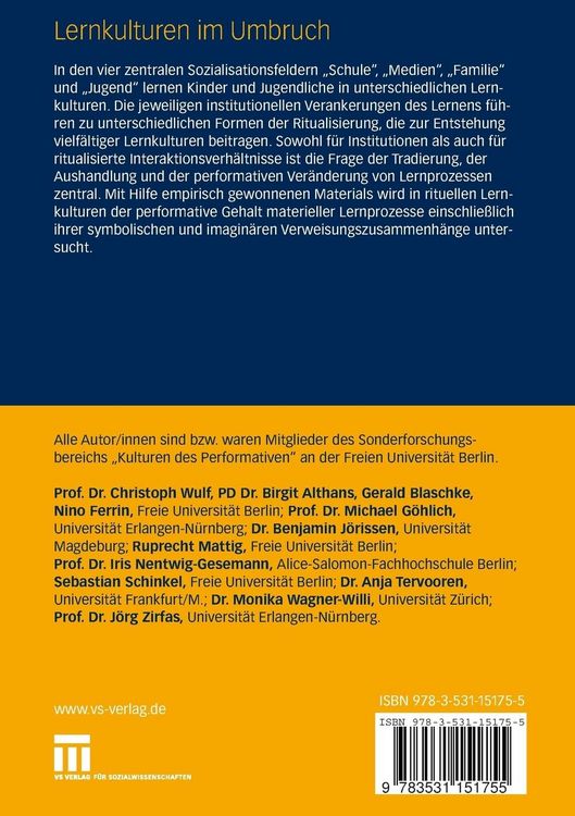 Produktbild: Lernkulturen im Umbruch