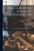 Produktbild: Circular of the Bureau of Standards No. 461
