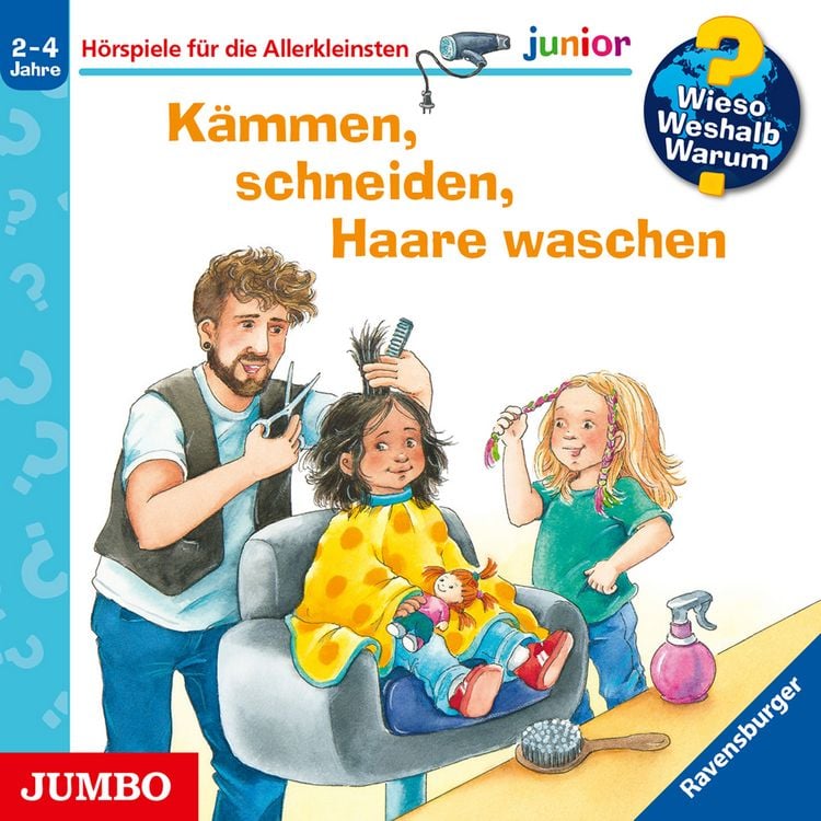Produktbild: K&auml;mmen, schneiden, Haare waschen [Wieso? Weshalb? Warum? JUNIOR Folge 79]
