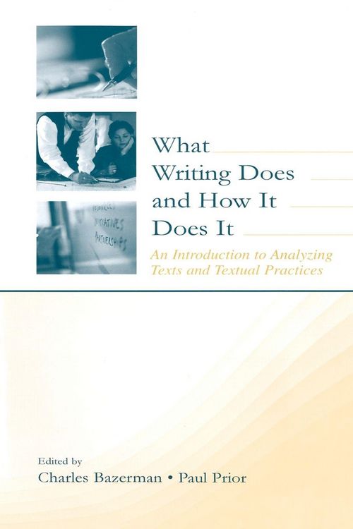 Produktbild: What Writing Does and How It Does It