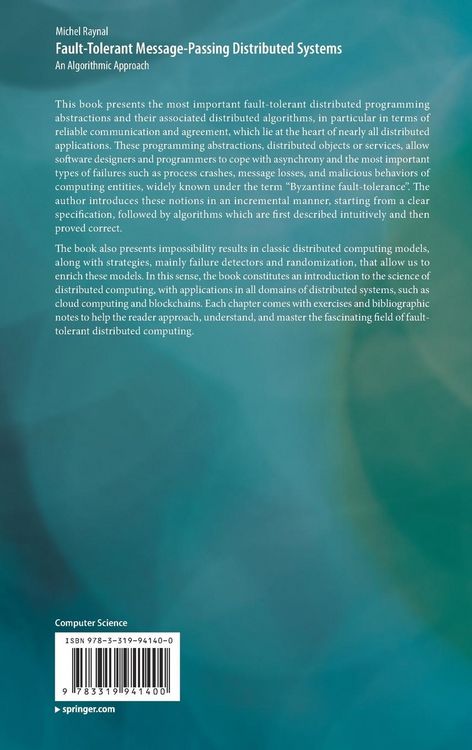 Produktbild: Fault-Tolerant Message-Passing Distributed Systems