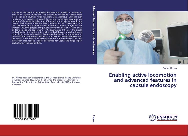 Produktbild: Enabling active locomotion and advanced features in capsule endoscopy