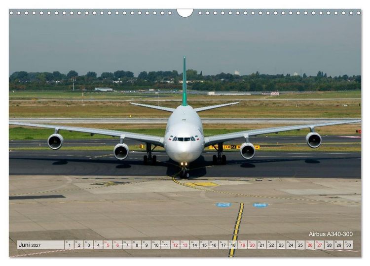 Produktbild: Airliners - Face to Face (Wandkalender 2027 DIN A3 quer), CALVENDO Monatskalender