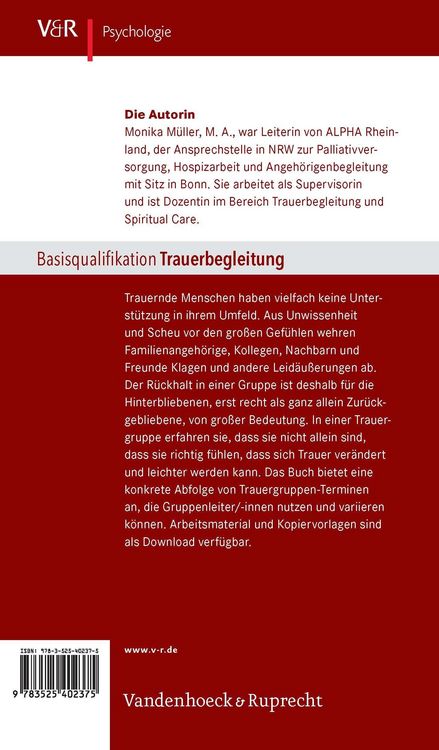 Produktbild: Trauergruppen leiten
