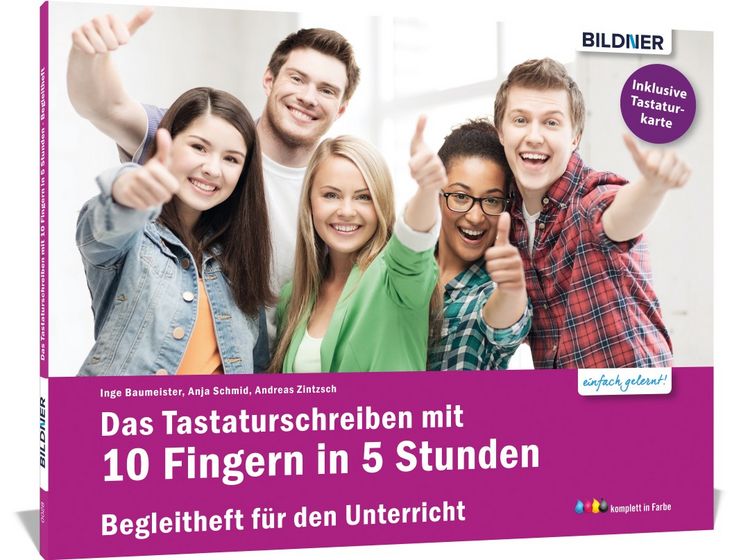 Produktbild: Das Tastaturschreiben mit 10 Fingern in 5 Stunden