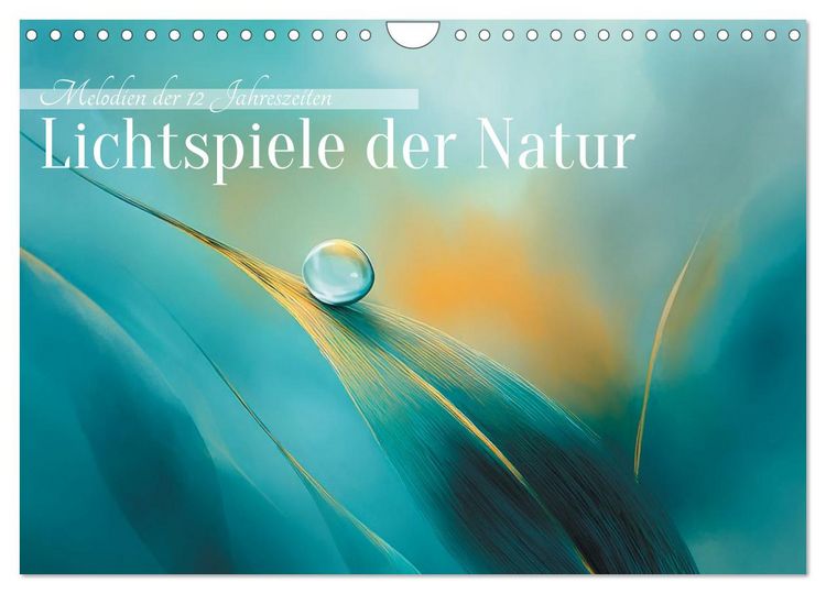 Produktbild: Lichtspiele der Natur (Wandkalender 2027 DIN A4 quer), CALVENDO Monatskalender