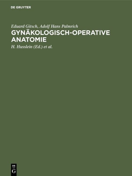 Produktbild: Gyn&auml;kologisch-operative Anatomie