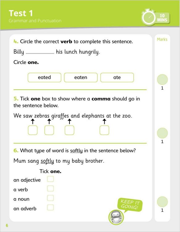 Produktbild: Grammar, Punctuation and Spelling - Ages 6-7