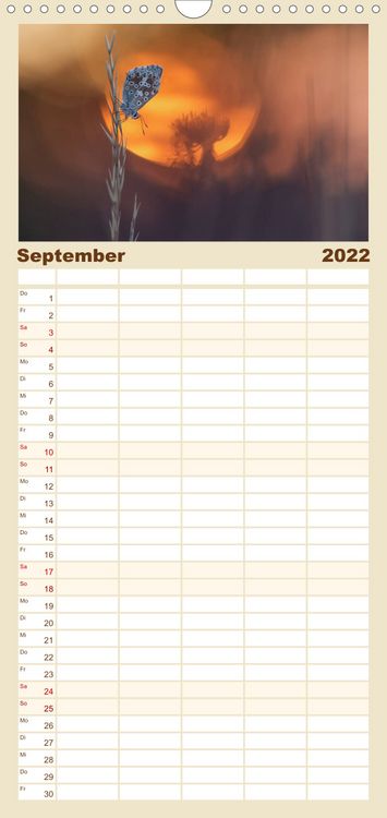 Produktbild: Familienplaner Naturfotografie (Wandkalender 2022 , 21 cm x 45 cm, hoch)