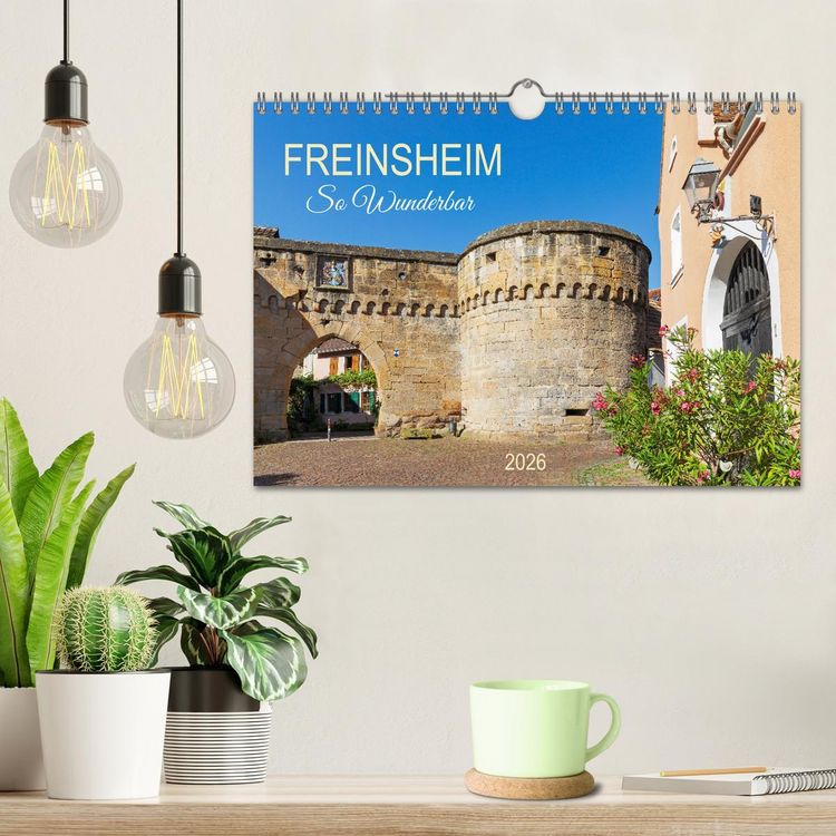 Produktbild: Freinsheim - So Wunderbar (Wandkalender 2026 DIN A4 quer), CALVENDO Monatskalender