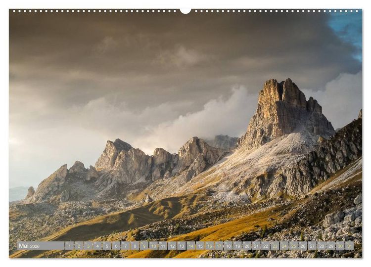Produktbild: Herbst in den Dolomiten (hochwertiger Premium Wandkalender 2026 DIN A2 quer), Kunstdruck in Hochglanz