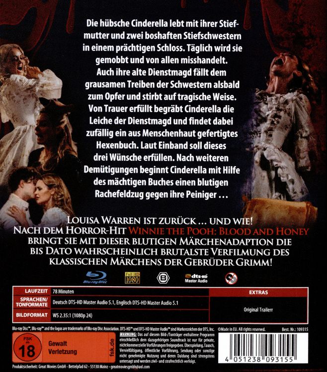 Produktbild: Cinderella's Curse - Eine blutrote Nacht