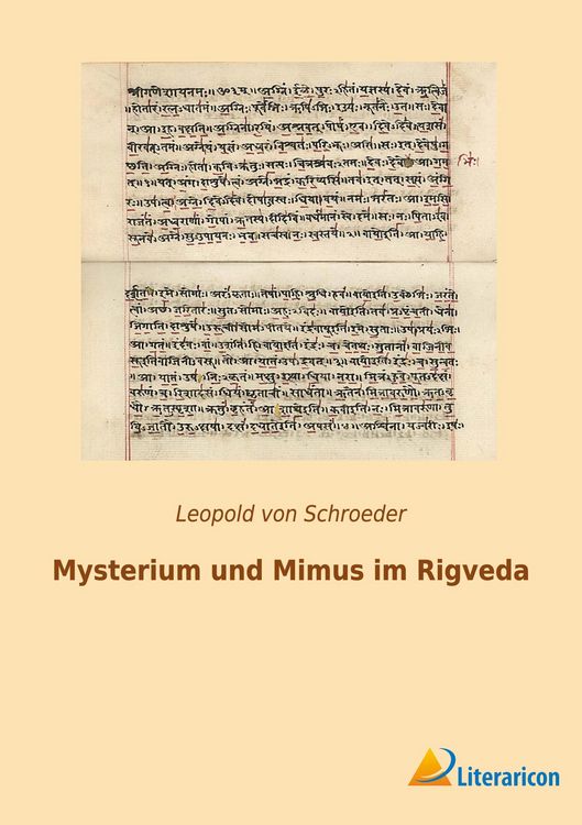 Produktbild: Mysterium und Mimus im Rigveda