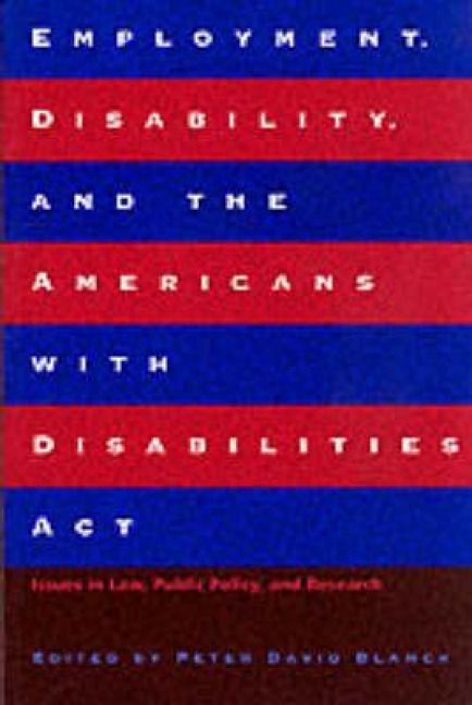 Produktbild: Employment, Disability, and the Americans with Disabilities ACT