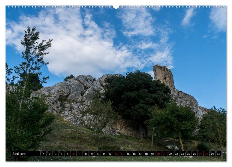 Produktbild: Einsame D&ouml;rfer - Eine Wanderung in den Abruzzen (Wandkalender 2026 DIN A2 quer), CALVENDO Monatskalender