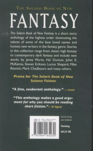 Produktbild: Solaris Book of New Fantasy