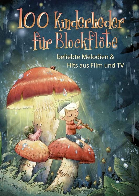 Produktbild: 100 Kinderlieder f&uuml;r Blockfl&ouml;te