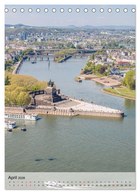 Produktbild: Altes Koblenz (Tischkalender 2026 DIN A5 hoch), CALVENDO Monatskalender