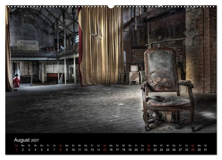 Produktbild: Geheimnisvolle Orte - Lost Places (Wandkalender 2027 DIN A2 quer), CALVENDO Monatskalender