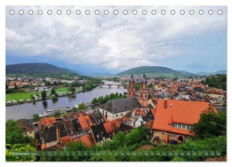 Produktbild: Romantisches Miltenberg am Main (Tischkalender 2026 DIN A5 quer), CALVENDO Monatskalender